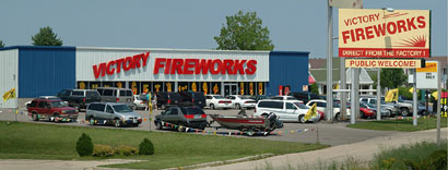 Victory Fireworks, Tomah Wisconsin